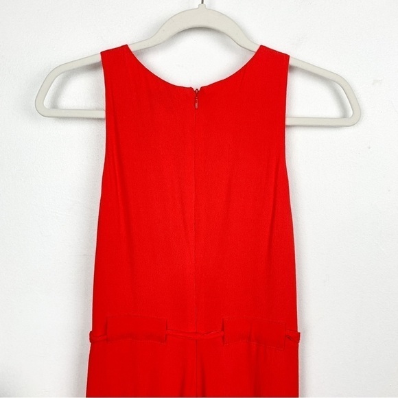 Greylin Red Sleeveless Flowy Wide Leg Jumpsuit Sz XS - Picture 4 of 10